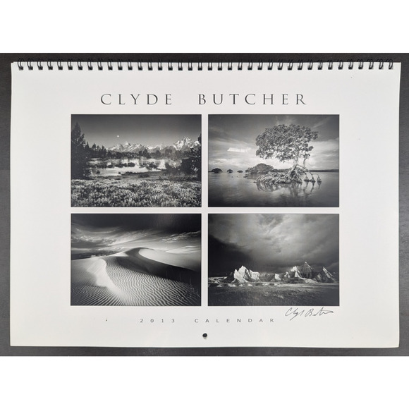 Clyde Butcher Photo Calendar 2013 Signed - Picture 1 of 6